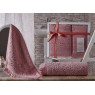 1687 Комплект махровых полотенец 'KARNA' ESRA 50x90-70х140 см Розовый