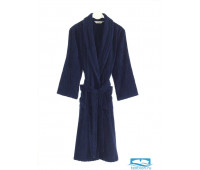 1013G10023122S Soft cotton халат SORTIE S тёмно-синий