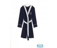 1013G10024122L Soft cotton халат MARINE LADY L тёмно-синий