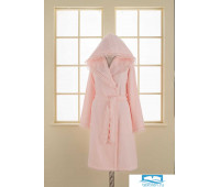 1013G10027108S Soft cotton халат LUNA S розовый