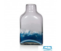 Декоративная ваза Atlantic. Цвет прозрачно-голубой. Размер