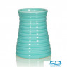 Небольшая ваза из керамики Verta. Цвет голубой. Размер 11х14