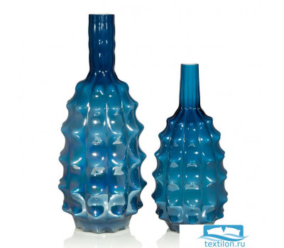 Напольная ваза Constanta (малая). Цвет перламутрово-синий.