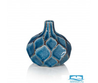 Декоративная ваза Fana (B). Цвет синий. Размер 11х12 см.
