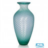 Стеклянная ваза Lorna. Цвет светло-зеленый. Размер 17х39 см.