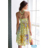 16220 Mia-Mia Платье пляжное женское 'Limonchella' XS print # 995 желтый