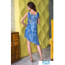 16230 Mia-Mia Платье домашнее женское 'Gloria' 170-84 (XS) print # 996 синий