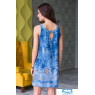 16235 Mia-Mia Платье домашнее женское 'Gloria' 170-84 (XS) print # 996 синий
