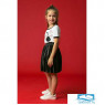 Юбка для девочки 'Велюр', рост 98-104 см, цвет чёрный   3663556