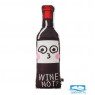 Подушка декоративная 'Wine not', 24х75 см, велюр
