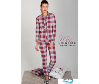Очаровательная женская пижама в клетку Miss Lingerie