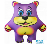Набор игрушек-подушек «Медведи» (Ап05наб07, 15х15, Разноцветный