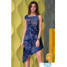 16230 Mia-Mia Платье домашнее женское 'Gloria' 170-92 (M) print # 997 т.синий