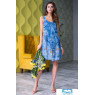 16233 Mia-Mia Платье домашнее женское 'Gloria' 170-96 (L) print # 996 синий