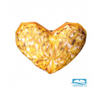 Игрушка «Сердце золотое» (T2226C2002B186YL, 22x26, Желтый