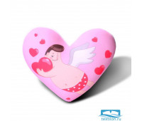 Игрушка «Сердце Купидон» (T2326C2002K173PN, 23x26, Розовый